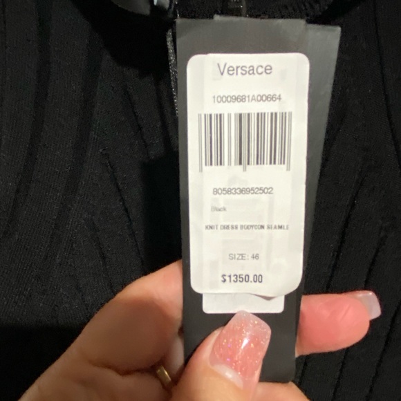 Versace Medusa ribbed knit dress - Picture 8 of 9